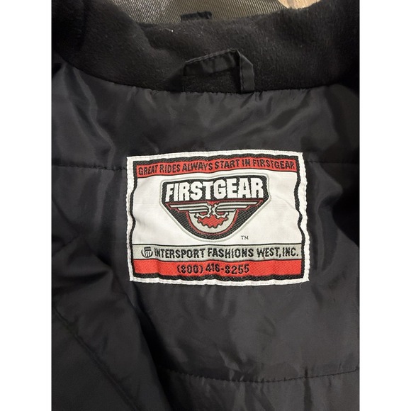 First gear Bomber Motorcycle Jacket Sheltex Liner ONLY Waterproof Black - Picture 4 of 8